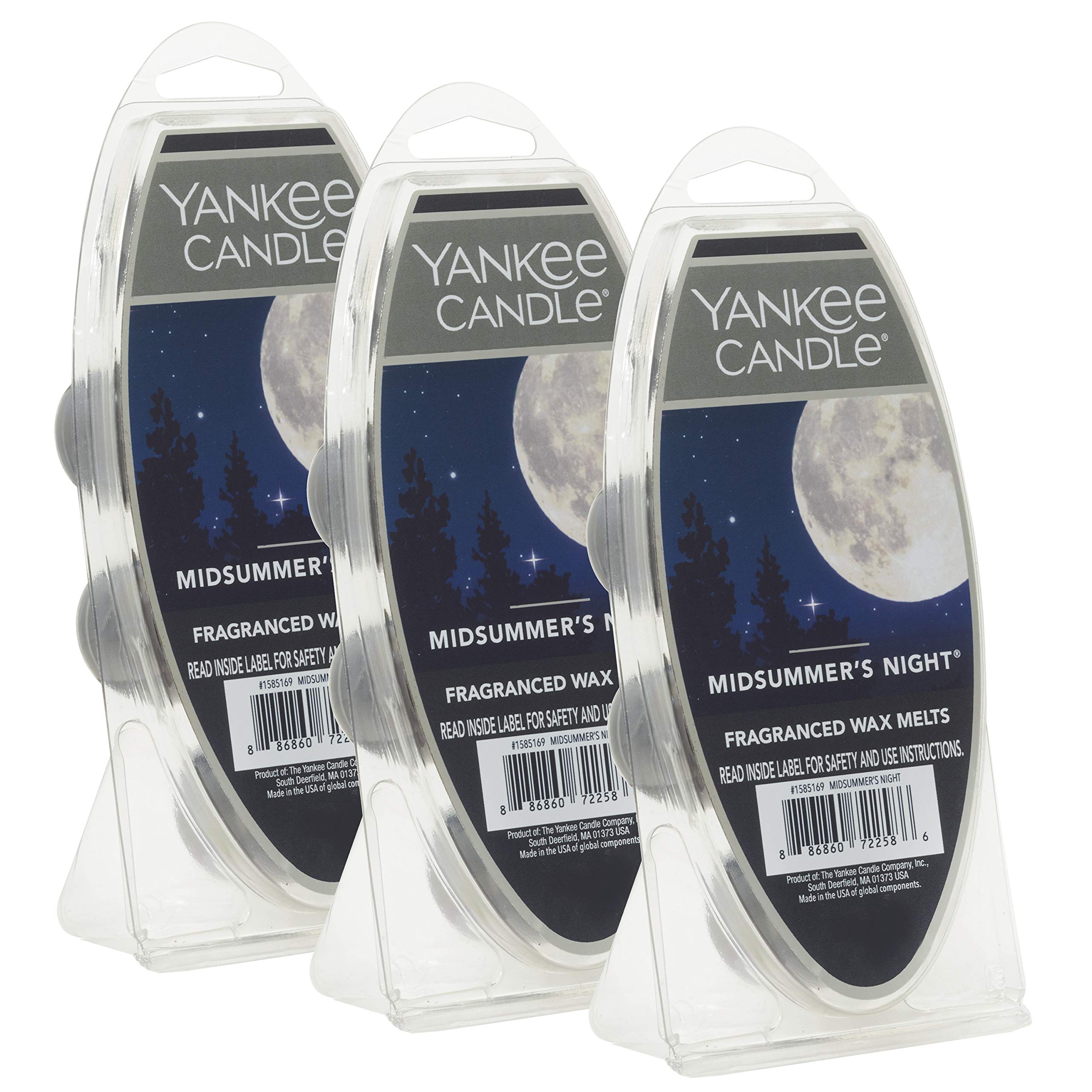 Yankee Candle Midsummer's Night Wax Melts, 18er Pack, geeignet für alle Wachswärmer