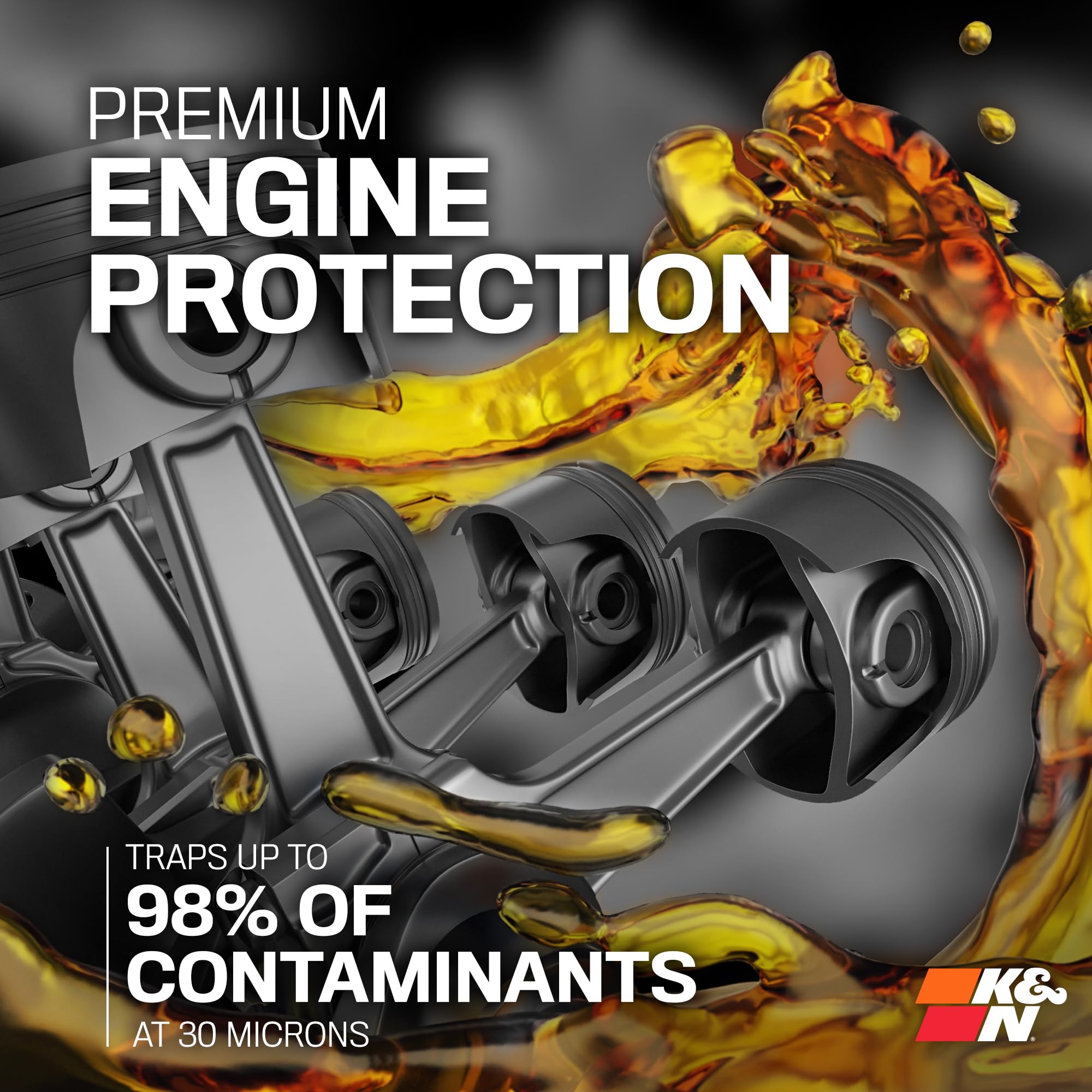 K&N Oil Filter: 20,000 Mile Engine Protection, High Capacity/High Efficiency: Compatible with Select CHRYSLER/DODGE/JEEP/RAM (See Product Description for Select Products), HP-7026