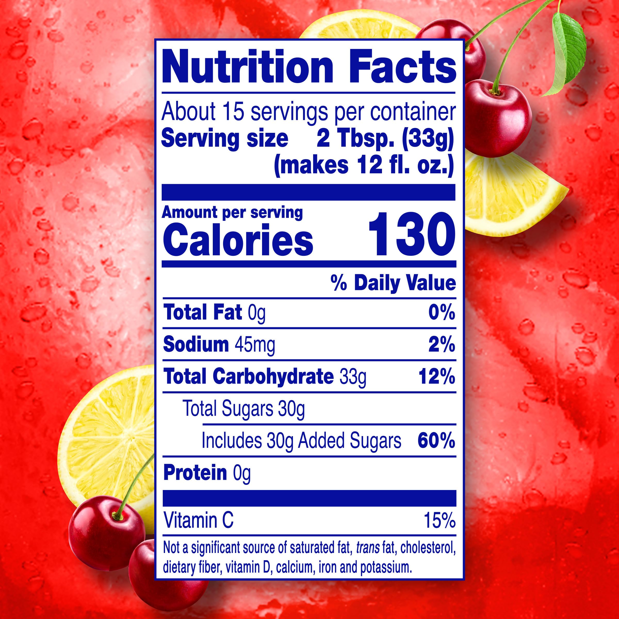 Country Time Cherry Lemonade flavored with other natural flavor Drink Mix, 18.3 oz Canister