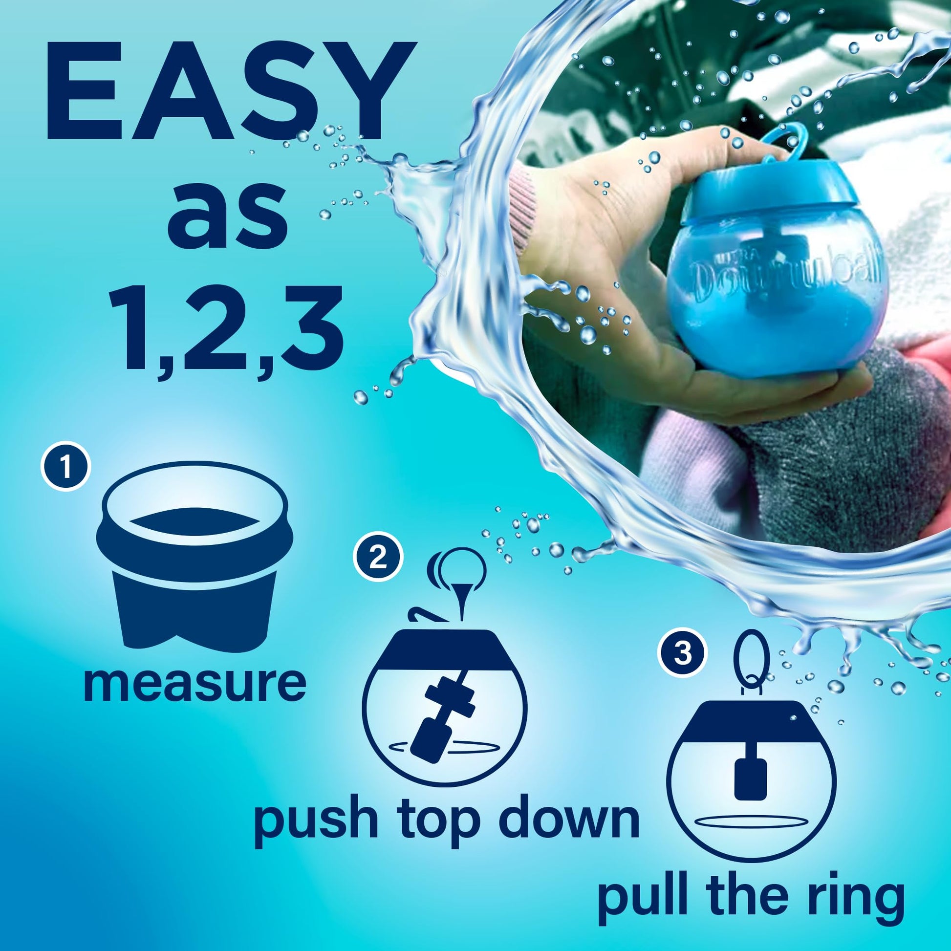 Downy Ball Automatic Dosing Dispenser (Single Ball)