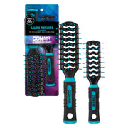 Conair Grip & Lift Vent Hairbrush 2PK, Full-Size and Mid-Size Brush Set, Nylon Bristle Hairbrushes for Blowout Styling, Value Pack
