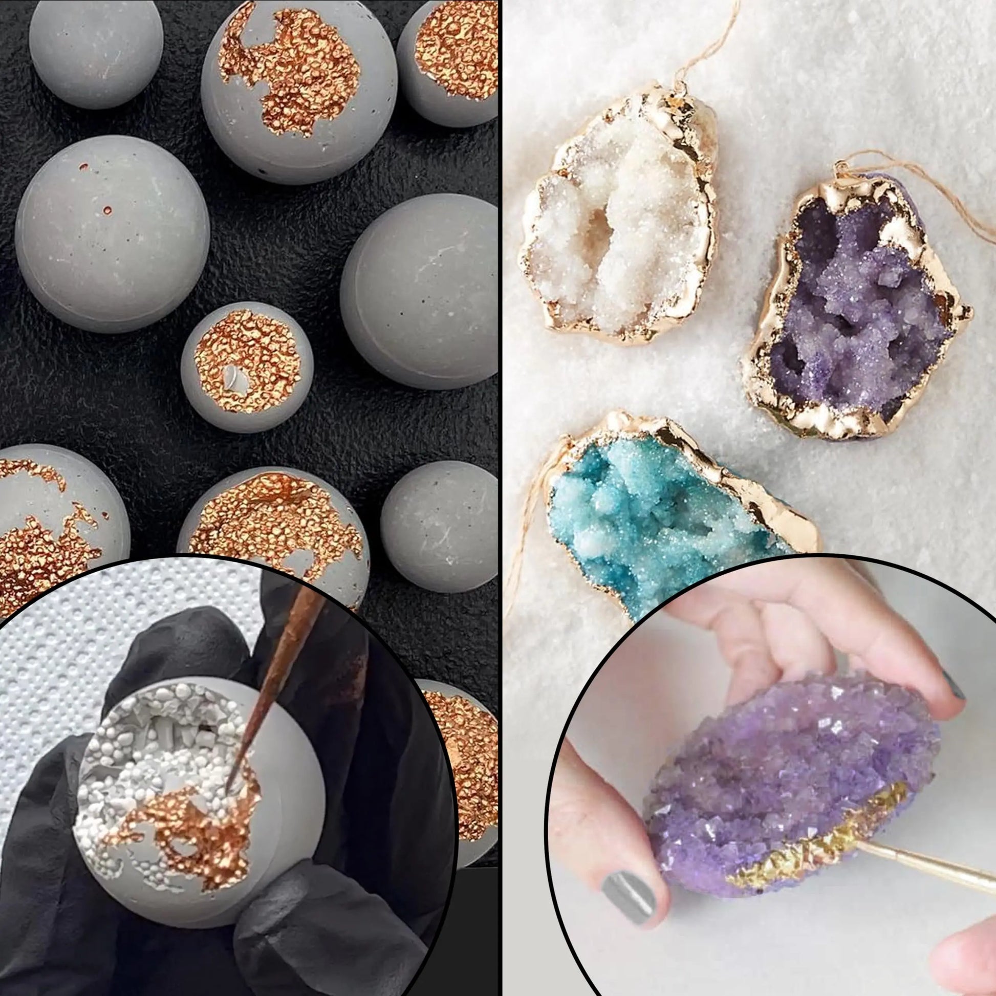 KAMENSKAYA Liquid Gold Leaf Paint - Alcohol Based Fast Drying Rich Gold Liquid Leaf, 0.68 fl oz (20 ml)