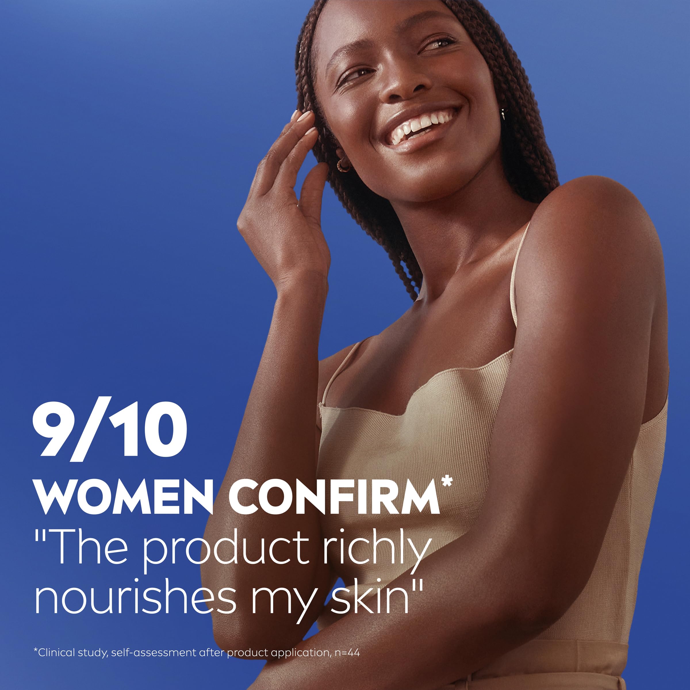 NIVEA Essentially Enriched Body Lotion for Dry Skin, Pack of 2, 16.9 Fl Oz Pump Bottles
