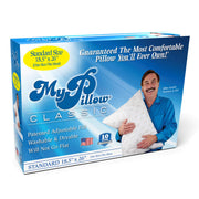 MyPillow Bedding Bed Pillows for Sleeping Standard Size, Perfect for Back, Stomach or Side Sleepers - My Pillow Classic Pillow [Standard, Medium]