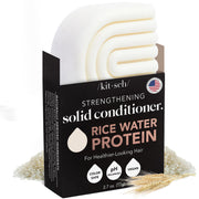 Kitsch Rice Water Hair Conditioner Bar – Soap Bar for Hair Care & Hair Growth – Conditioner for Women and Men – Moisturizing & Strengthening – Paraben, Silicone & Sulfate-Free - Made in USA – 2.7 oz