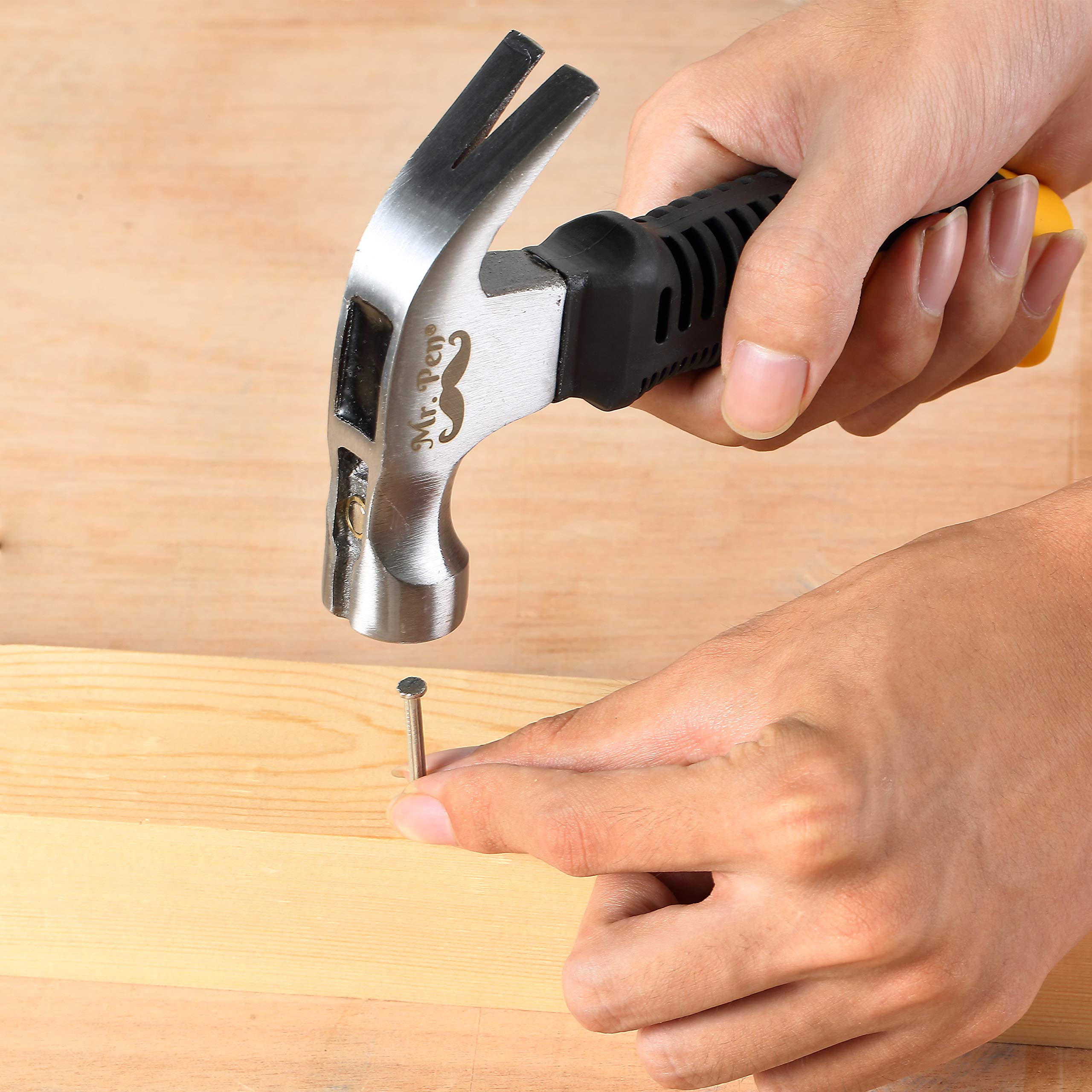 Mr. Pen- 8oz Small Magnetic Claw Nail Hammer for Women