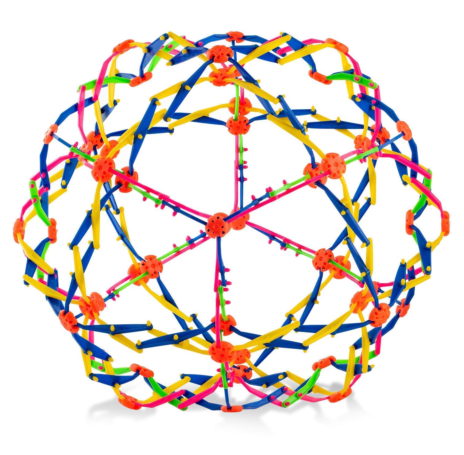 4E's Novelty y Expandable Breathing Ball Sphere - Breathing Visual, Fidget Toys Expands from 6 to 12" Expanding Sphere for Kids & Adult