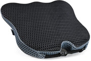 Soft Dense Memory Foam Car Seat Cushion for Driving - Seat Cushion for Car Seat Driver with Wedge Design & Raised Back to Broaden Vision, Provides Comfort for Lower Back & HIPS (Passenger Use Too)