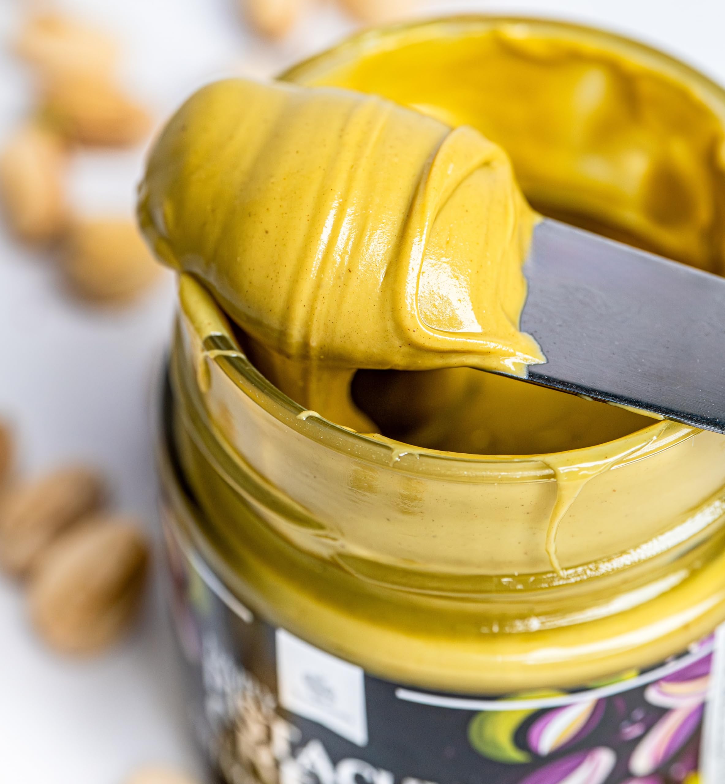 Gourmanity Dairy Pistachio Cream Spread, Perfect for Dubai Chocolate Bar, Luxury Pistachio Butter Cream For Sweet And Savory Dishes, Ideal for Italian Recipes, 8.5 oz Jar