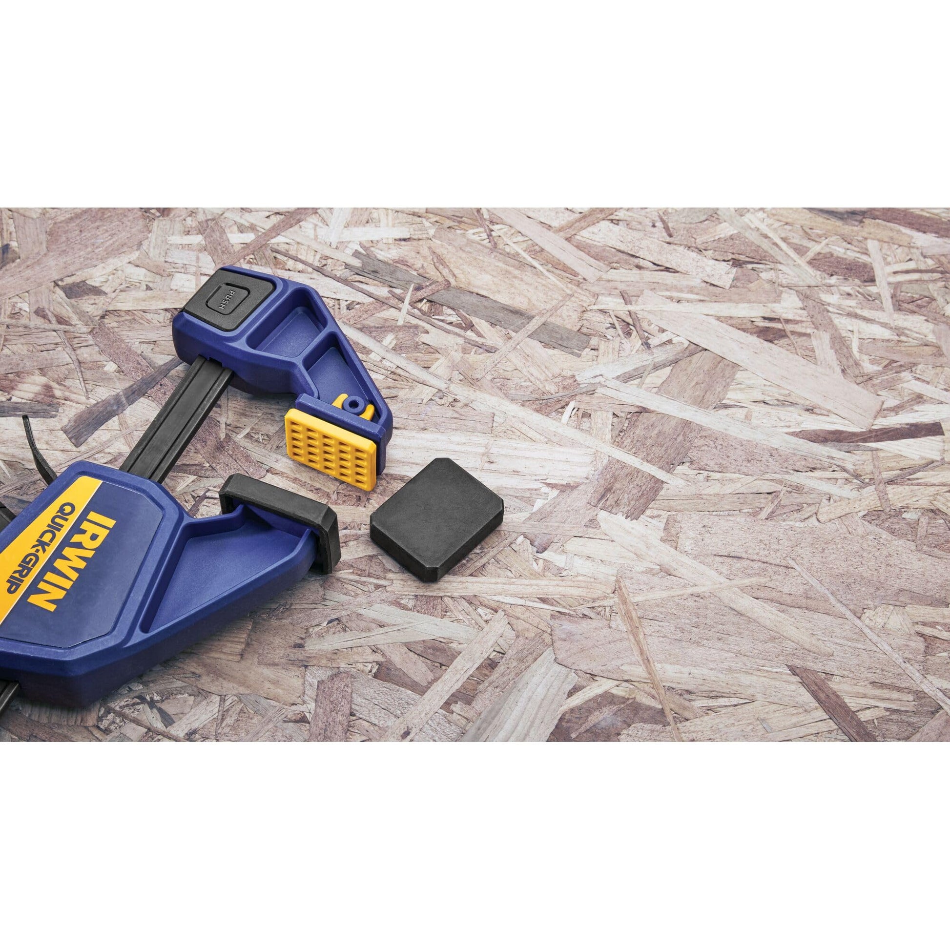 IRWIN QUICK-GRIP 1964758 One-Handed Mini Bar Clamp 4 Pack, 6"
