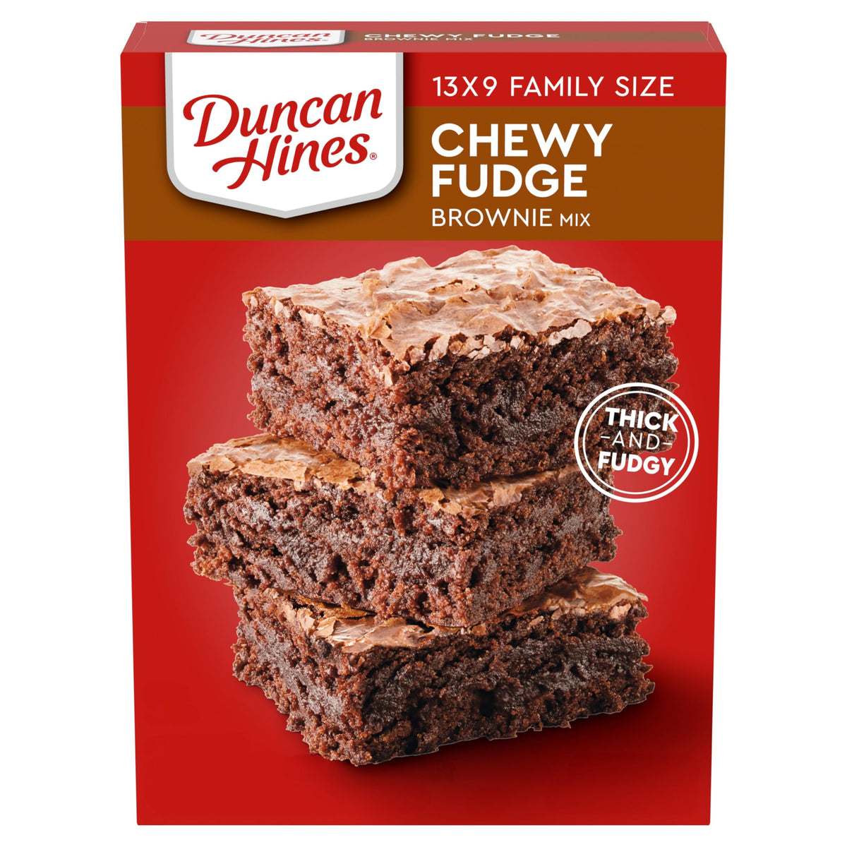 Duncan Hines Brownie Mischung, Fudge, 518 g