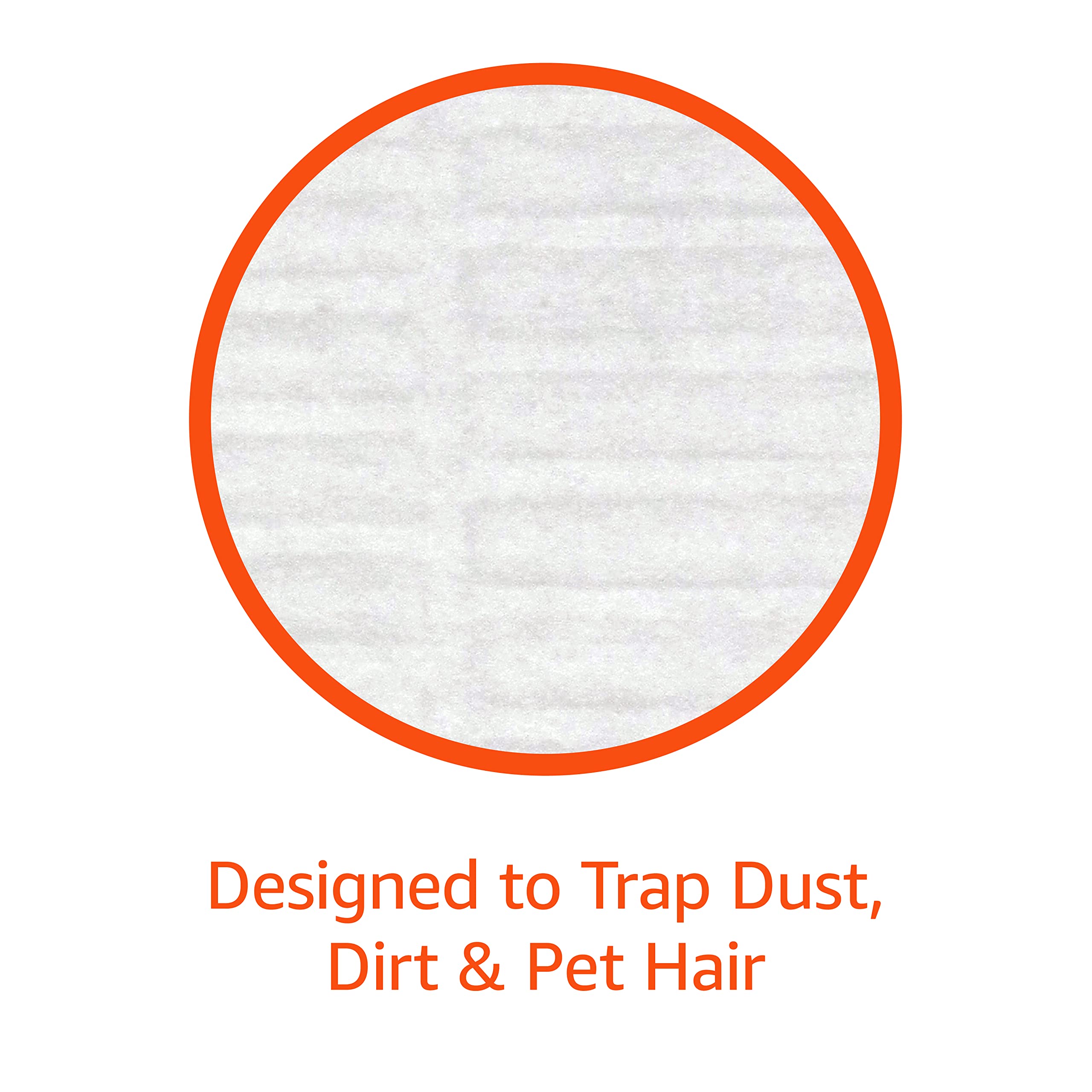 Amazon Basics Dry Sweeping Cloths to Clean Dust, Dirt, Pet Hair, Fits Swiffer Sweeper Mop Heads, 64 Count (Pack of 1)