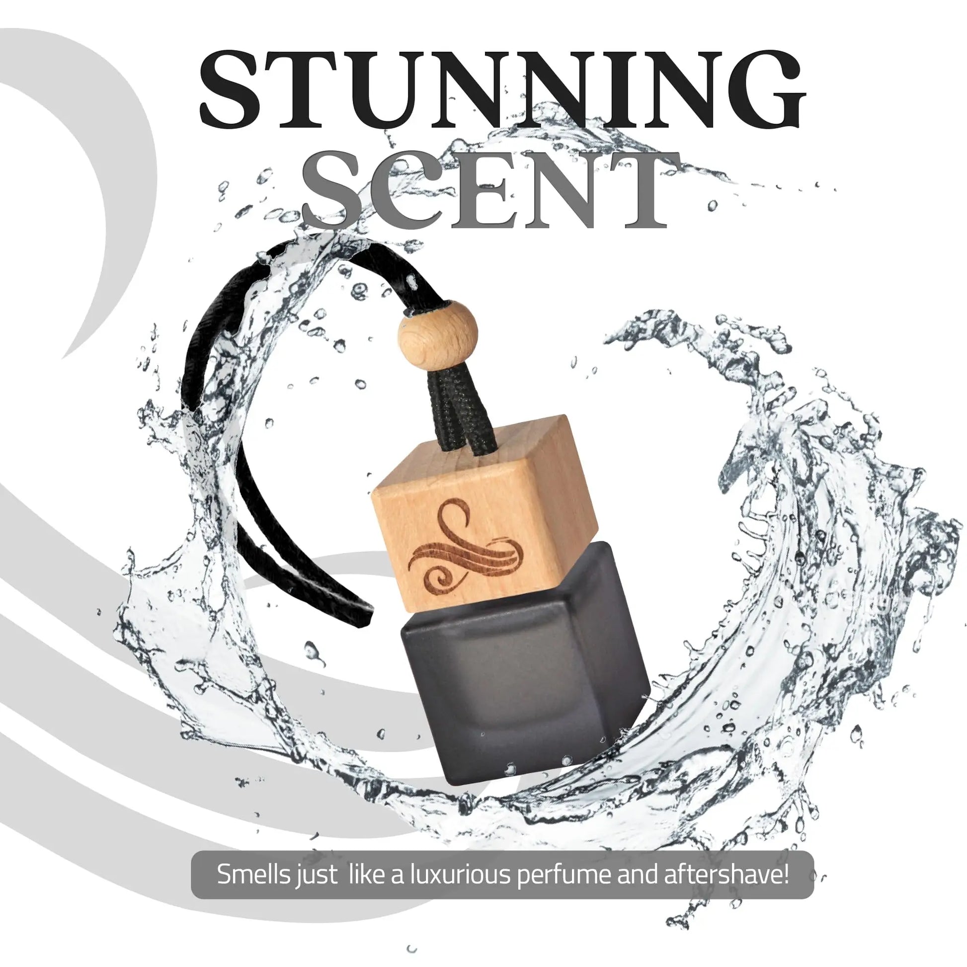 Greed Car Air Freshener for Men | Aventos Perfume Inspired Fragrances | Strong Car Freshener with Odour Eliminator Technology | Creed Air Freshener | Long Lasting Automotive Freshener by Perfa