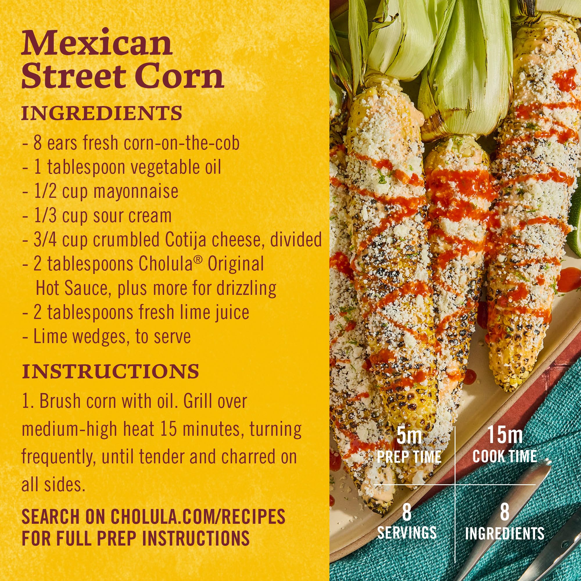 Cholula Original Hot Sauce Packets, 200 count - One 200 Count Individual Hot Sauce Packets with Mexican Peppers and Signature Spice Blend, Perfect Single-Serve Size for Delivery and Takeout