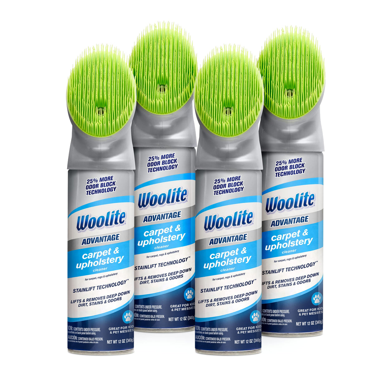 Bissell Woolite Advantage Carpet & Upholstery Cleaner 4 Pack, 3325