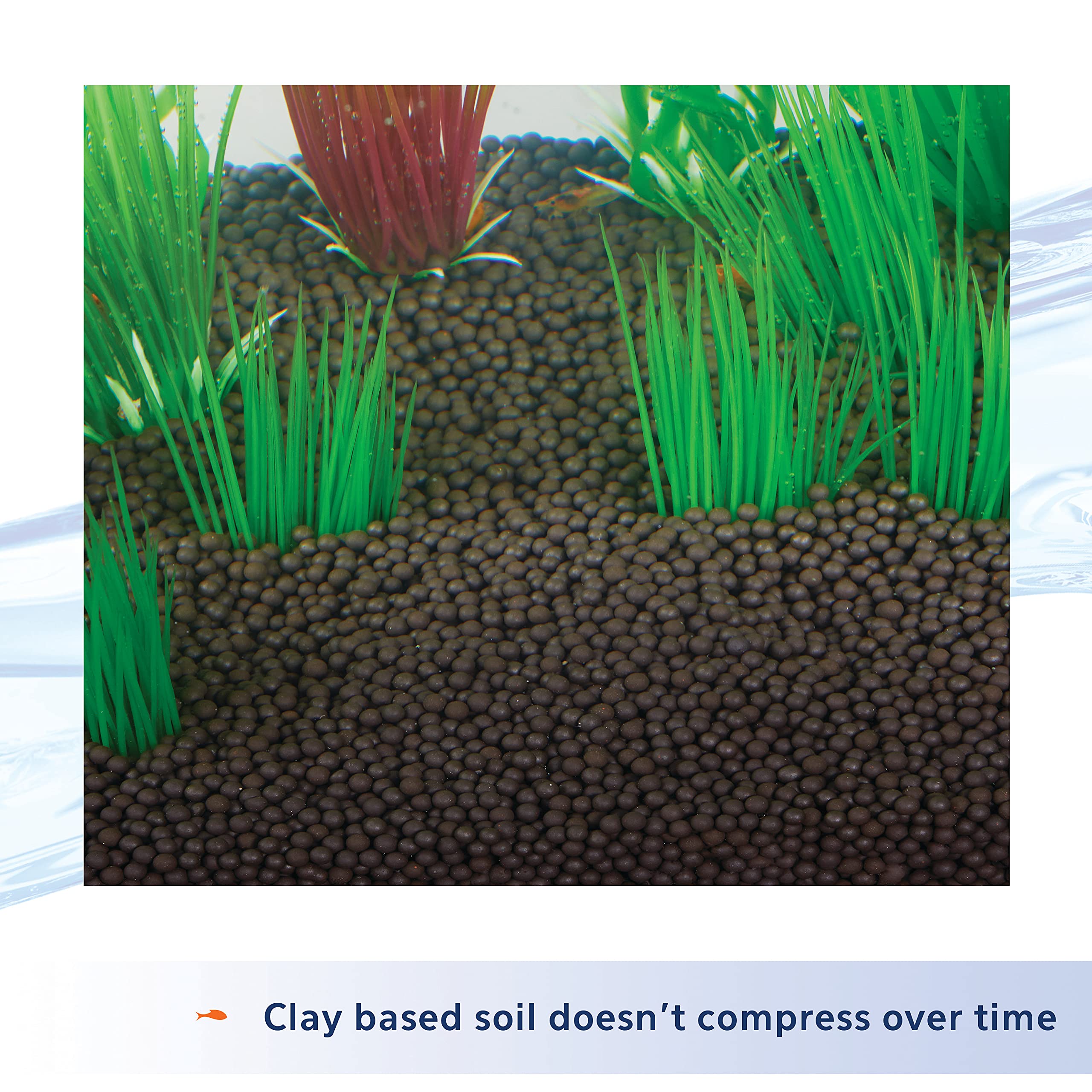 Aqueon Plant and Shrimp Aquarium Substrate, Aqua Soil for Fish Tanks, 5 Pounds