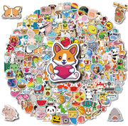 Stickers for Water Bottles, 200PCS Water Bottle Stickers for Kids, Waterproof Vinyl Stickers, Cute Stickers for Kids Classroom, Teacher Prizes Classroom Must Haves
