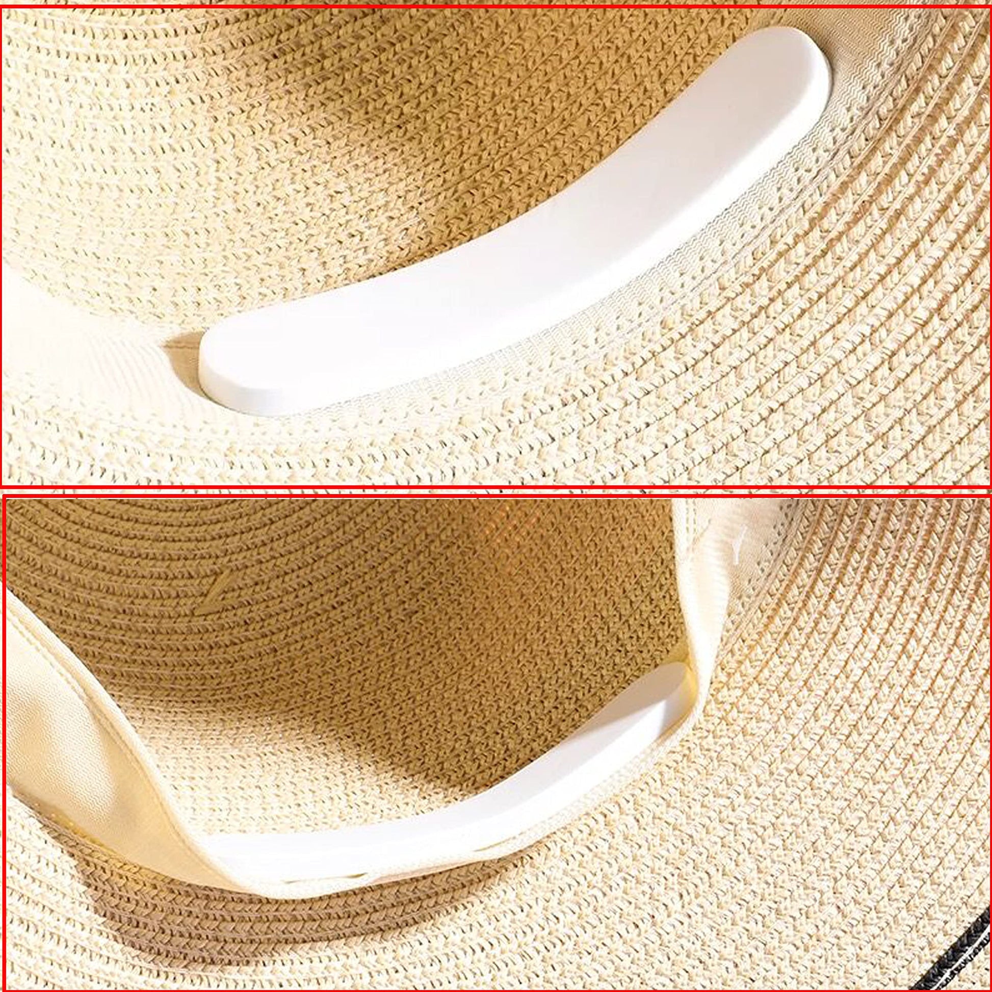 monochef 30pcs Hat Size Tape Hat Size Reducer Inserts Liner Foam Reducing Sizing Tape Sizer Self Adhesive for Hats Caps Make Smaller Sweatband Black White