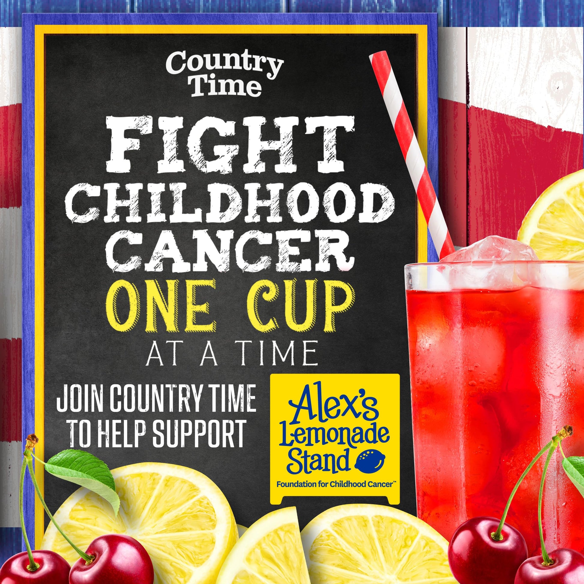 Country Time Cherry Lemonade flavored with other natural flavor Drink Mix, 18.3 oz Canister