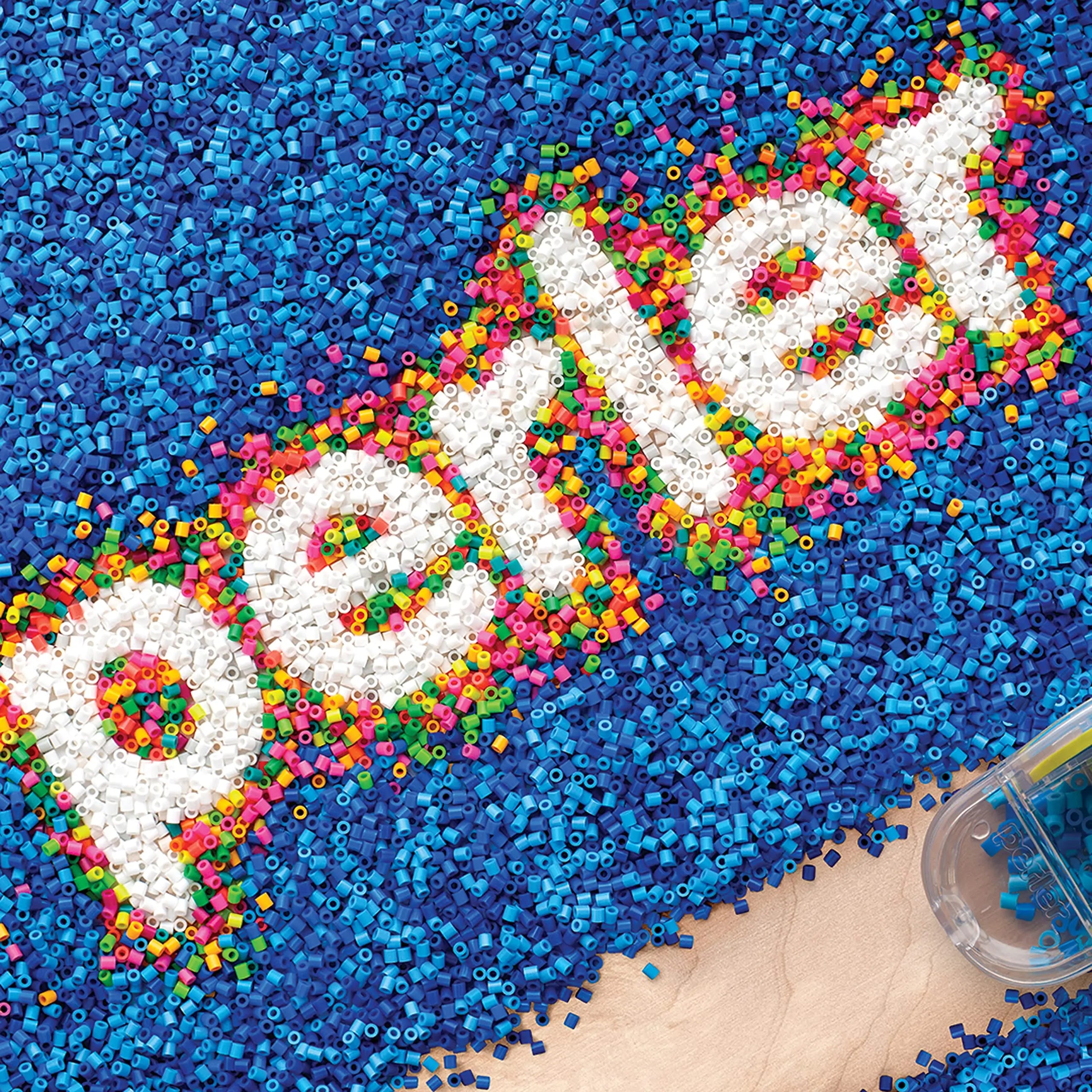 Perler Multi-Mix Fuse Beads Jar, Assorted Colors, Pack of 22000 (PER17000)